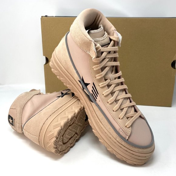 Converse PRO LEATHER X2 High Top Platform Rose Pink Shoes Women's Size 169565C - Picture 6 of 8